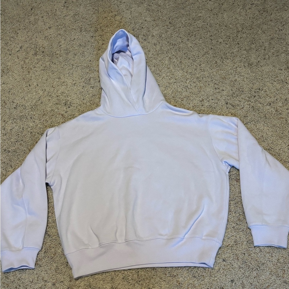 Target light purple hooded sweatshirt